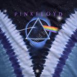 Pink Floyd Pyramid VDye Side of the Moon Tie Dye T Shirt - Image 3