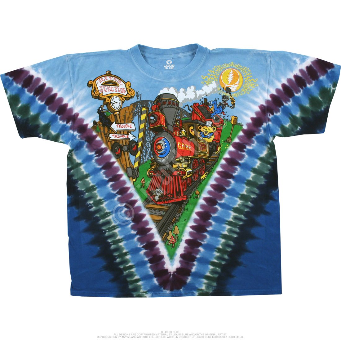 Grateful Dead Good OL GD Tie-Dye T-Shirt - 5XL