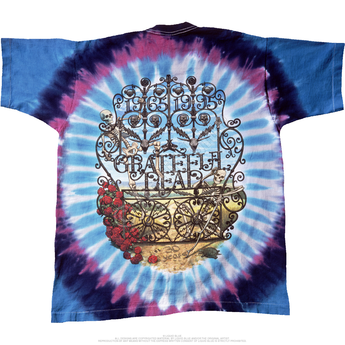 Grateful Dead Bertha 30th Anniversary Tie Dye T Shirt | Have to Have It Co