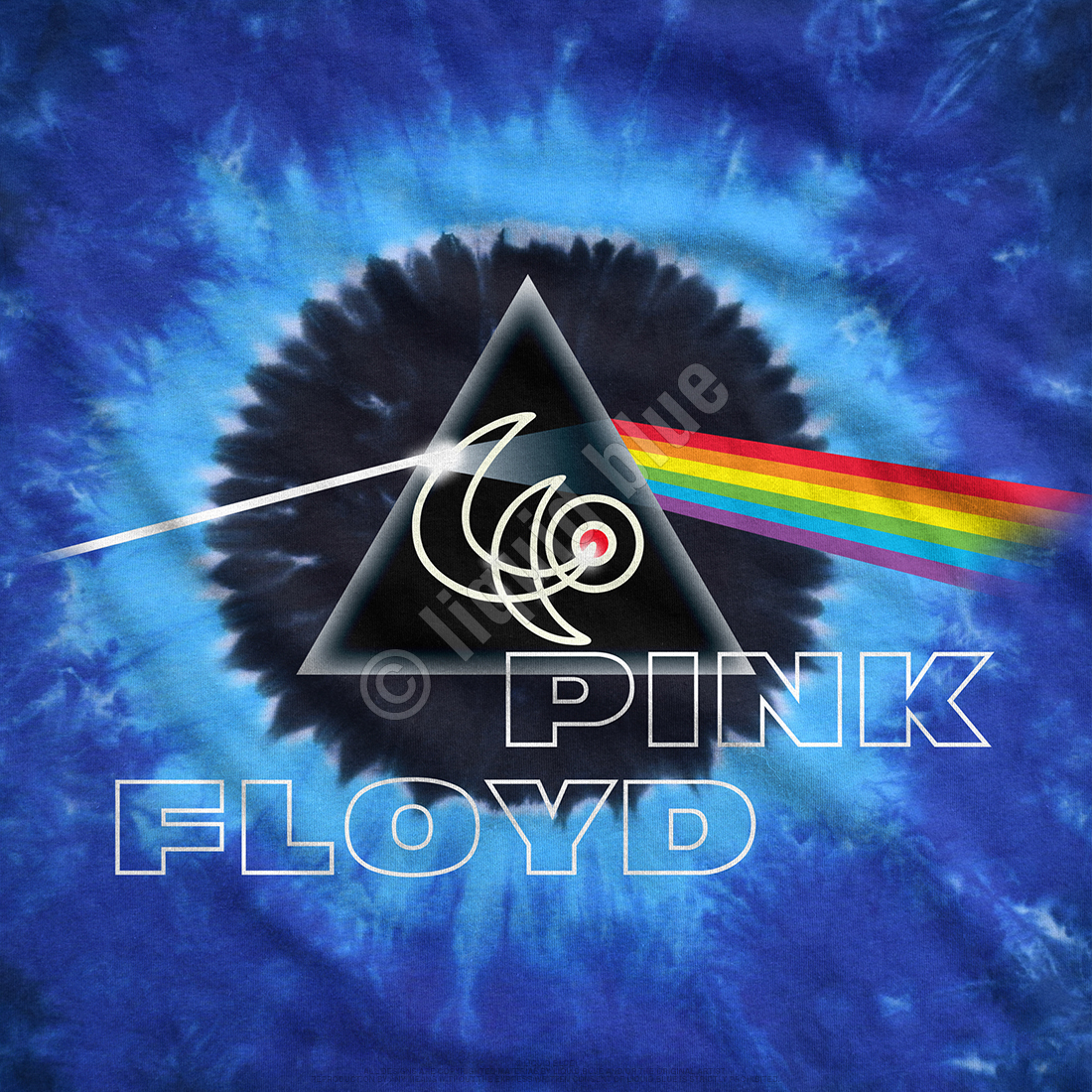 Pink Floyd 40th Concentric Dark Side of the Moon Tye Die T Shirt | Have ...