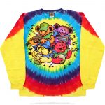 Grateful Dead Bear Jamboree Long Sleeve Tie Dye T Shirt