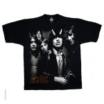 AC DC Highway Group Black T Shirt