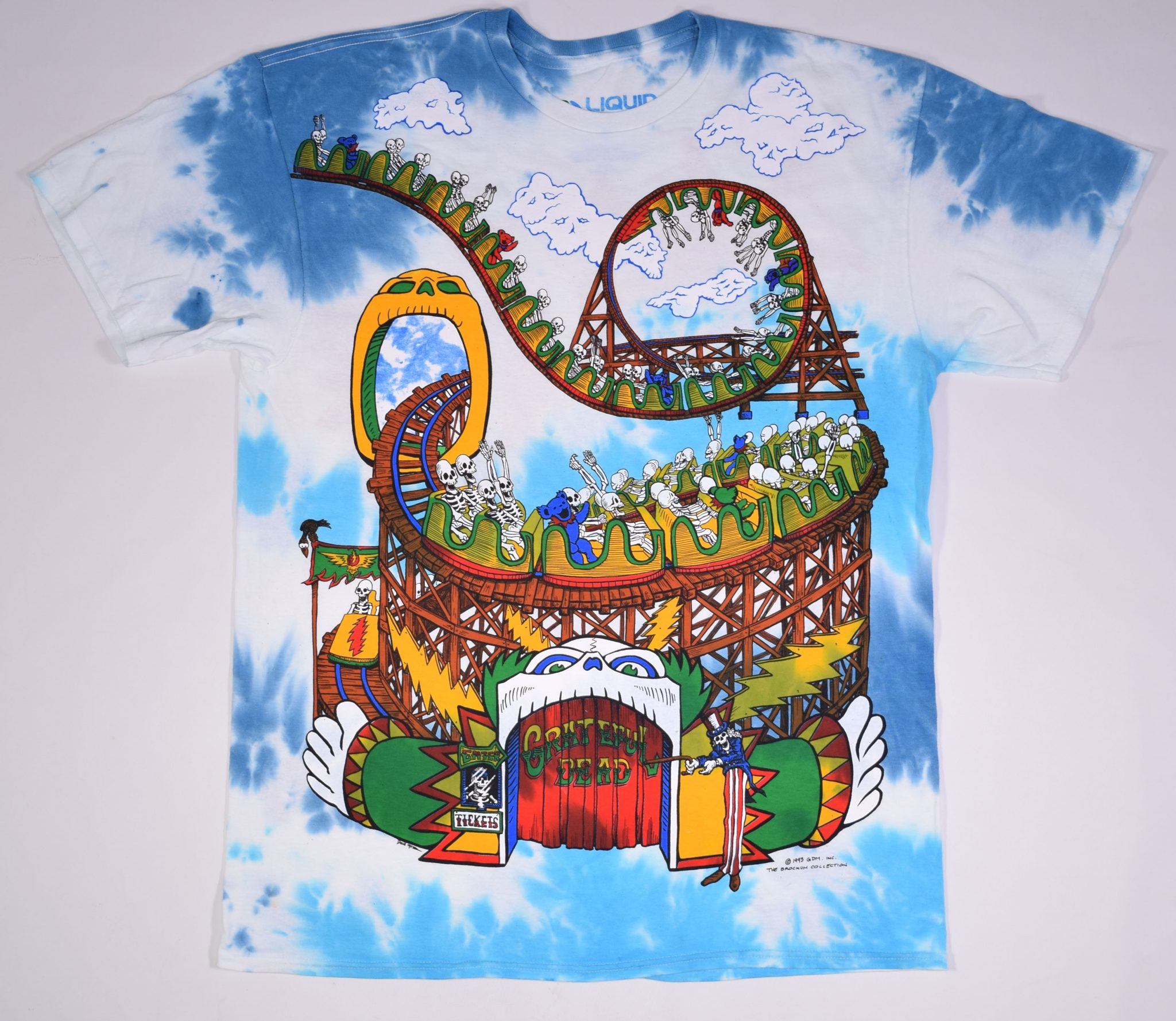 Grateful Dead Amusement Park Tie Dye T Shirt (2) | Have to Have It Co