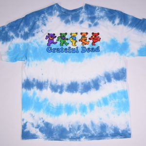 Grateful Dead Irish Spiral Bears Tie Dye Shirt