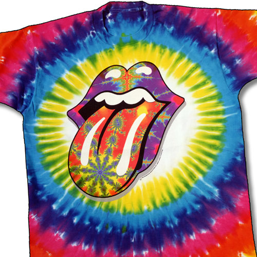 rolling stones tie dye sweatshirt