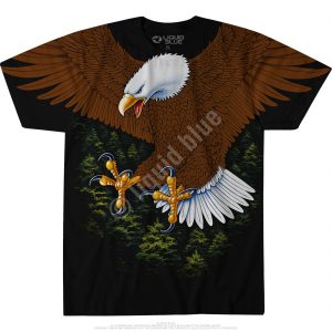 Vintage Eagle2 Sided T Shirt