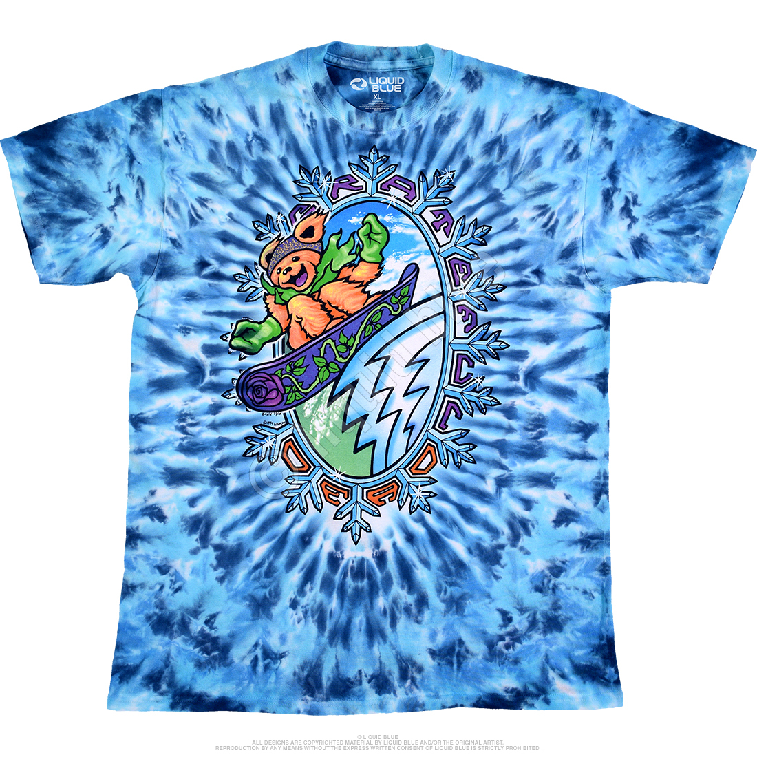 Grateful Dead Vintage 30th Anniversary Tie Dye T-Shirt XL