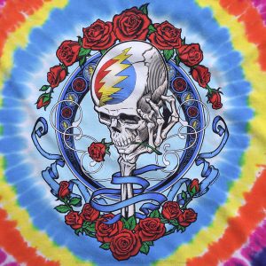 Grateful Dead Never Dead 2 Sided Tie Dye T Shirt - Image 3