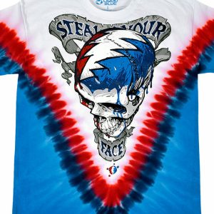 Grateful Dead Desert Skull Tie Dye Men's Shirt – 28th Street Beach Variety