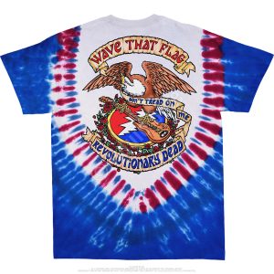 Grateful Dead Revolutionary Dead Tie Dye T Shirt - Image 2